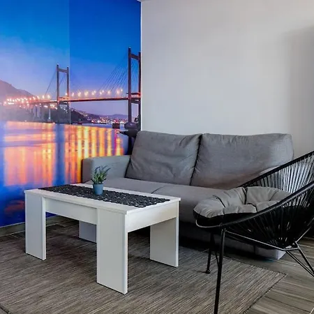 Vistamar 2, Terraza Ria De Vigo Apartamento Moaña